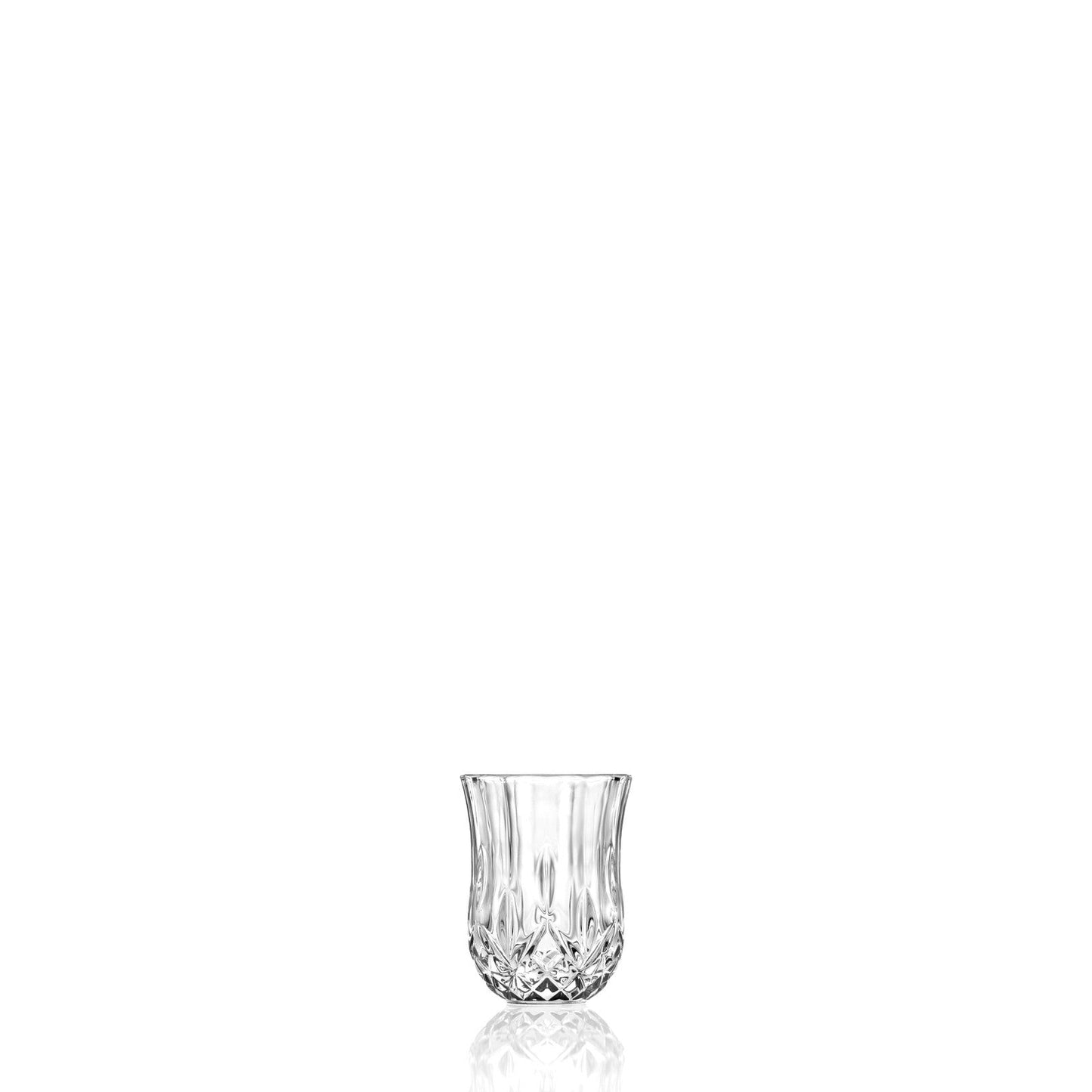 RCR opera liqueur short tumbler 6cl - set of 6