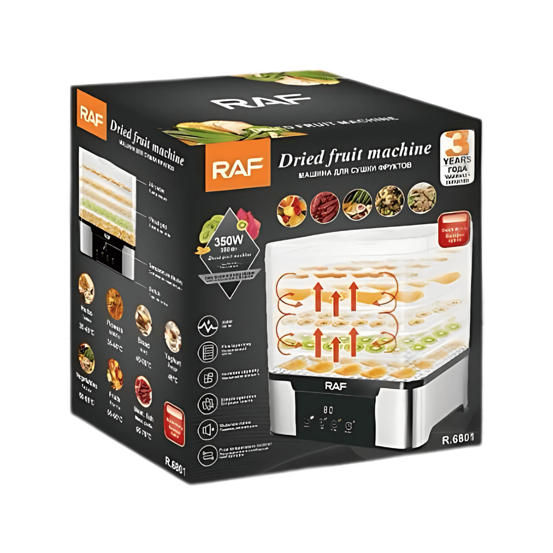 RAF Digital Food Dehydrator - DRIED FRUIT MACHINE MAKER R6801 - Medaid International