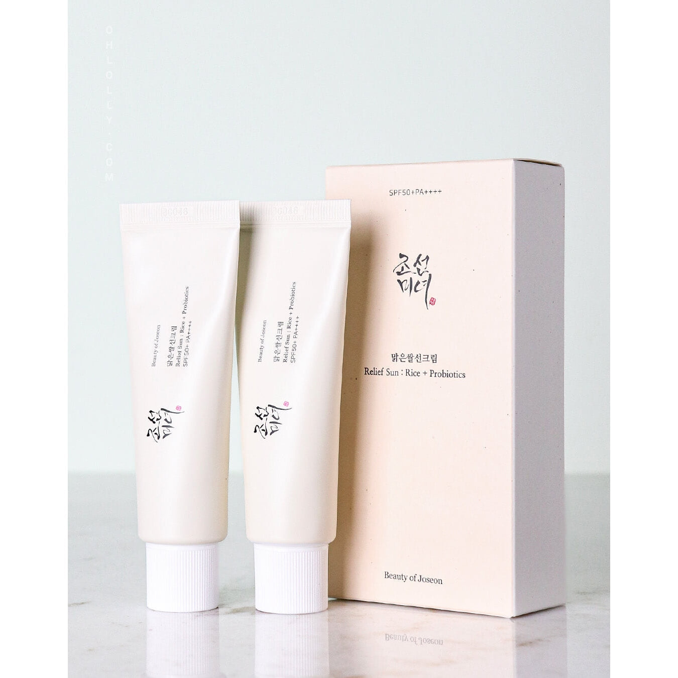 Double-Pack Beauty of Joseon Relief Sun Rice + Probiotics (50ml x 2) Organic sunscreen - Medaid International