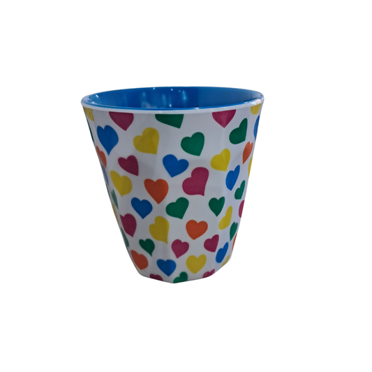 Melamine Glass Hearts