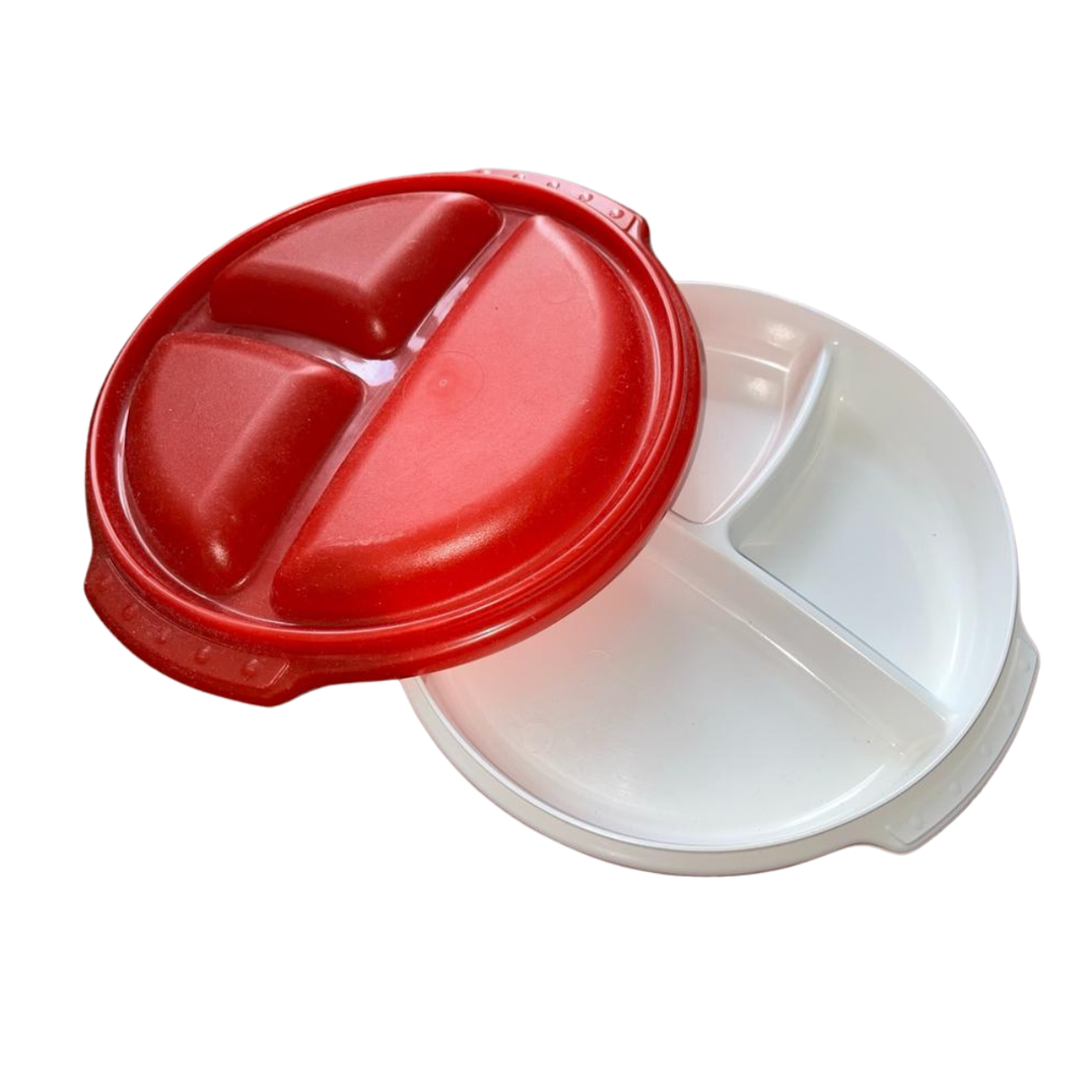 Divided Microwave Plate/Lunchbox