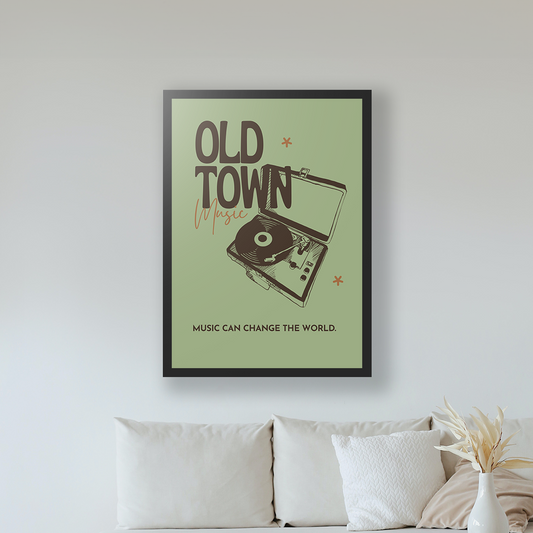 Sook's Old Town Music Poster