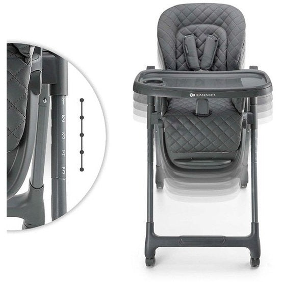Multifunctional 3-in-1 high chair TULO - Gray