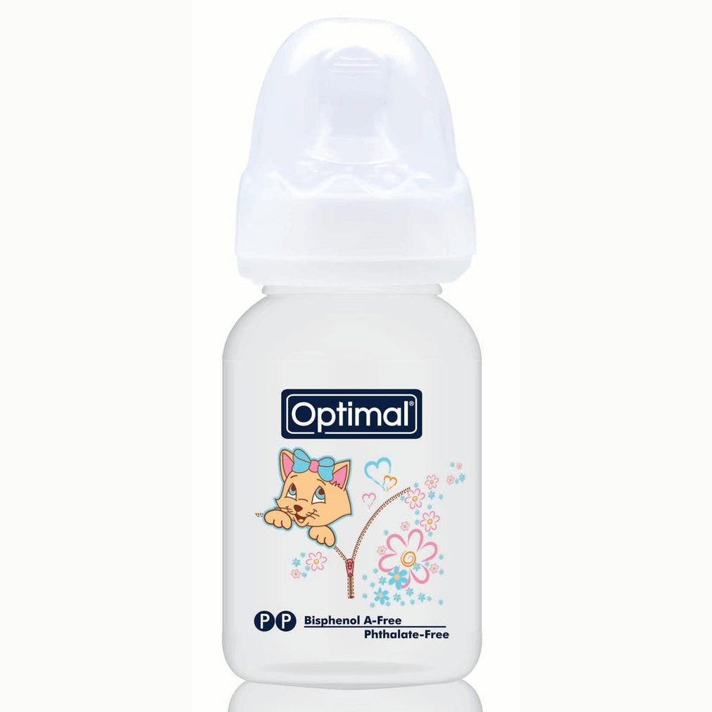 Narrow Neck Orthodontic Feeding Bottle 140 ML