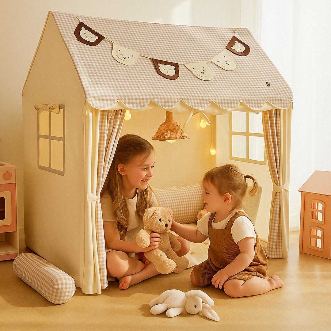 Beautiful Kids Play Tent with Dual Openings