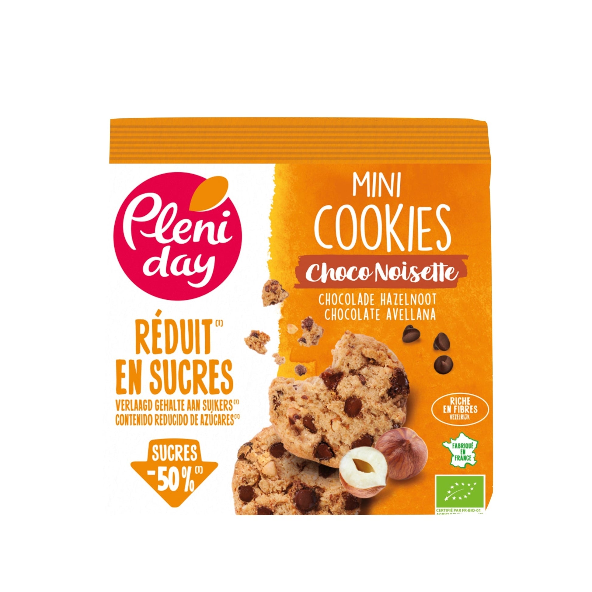 Organic Mini Cookies Chocolate Hazelnut (Best Before 05/03/2025) - Medaid International
