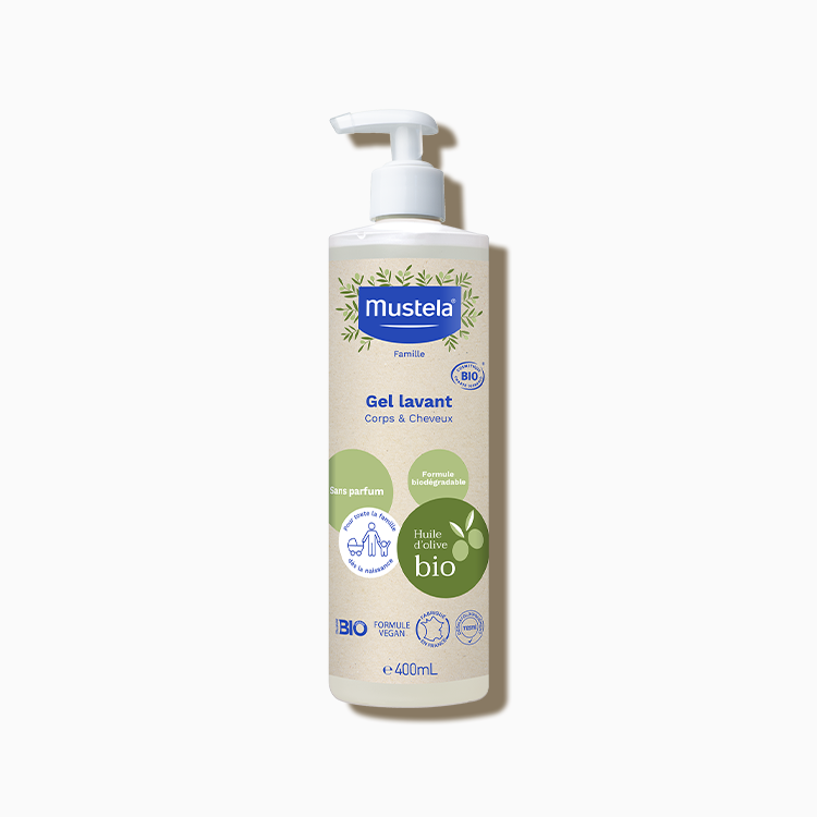 Gel Lavant certifiee bio 400ml/ Certified Organic Cleansing gel body & hair