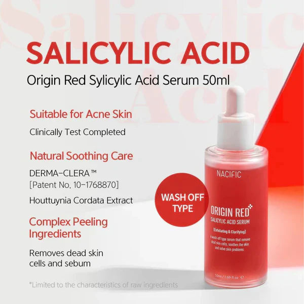 Nacific Origin Red Salicylic Acid Serum