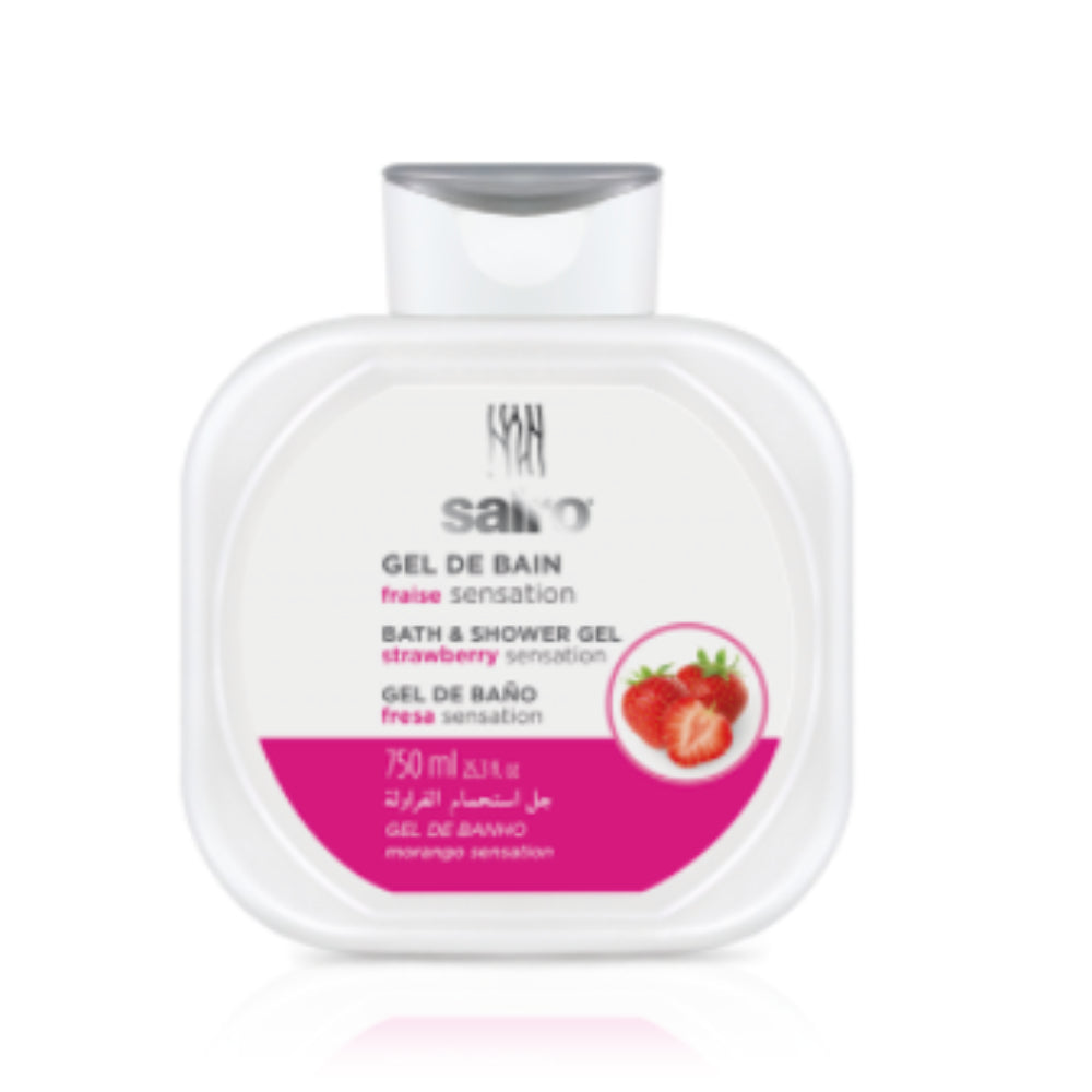 Sairo shower gel strawberry 750ml