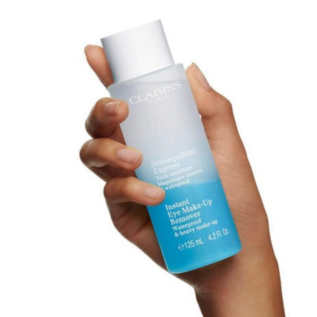 Clarins Instant Eye Make-Up Remover Bi Phased Lotion 125ml - Medaid International