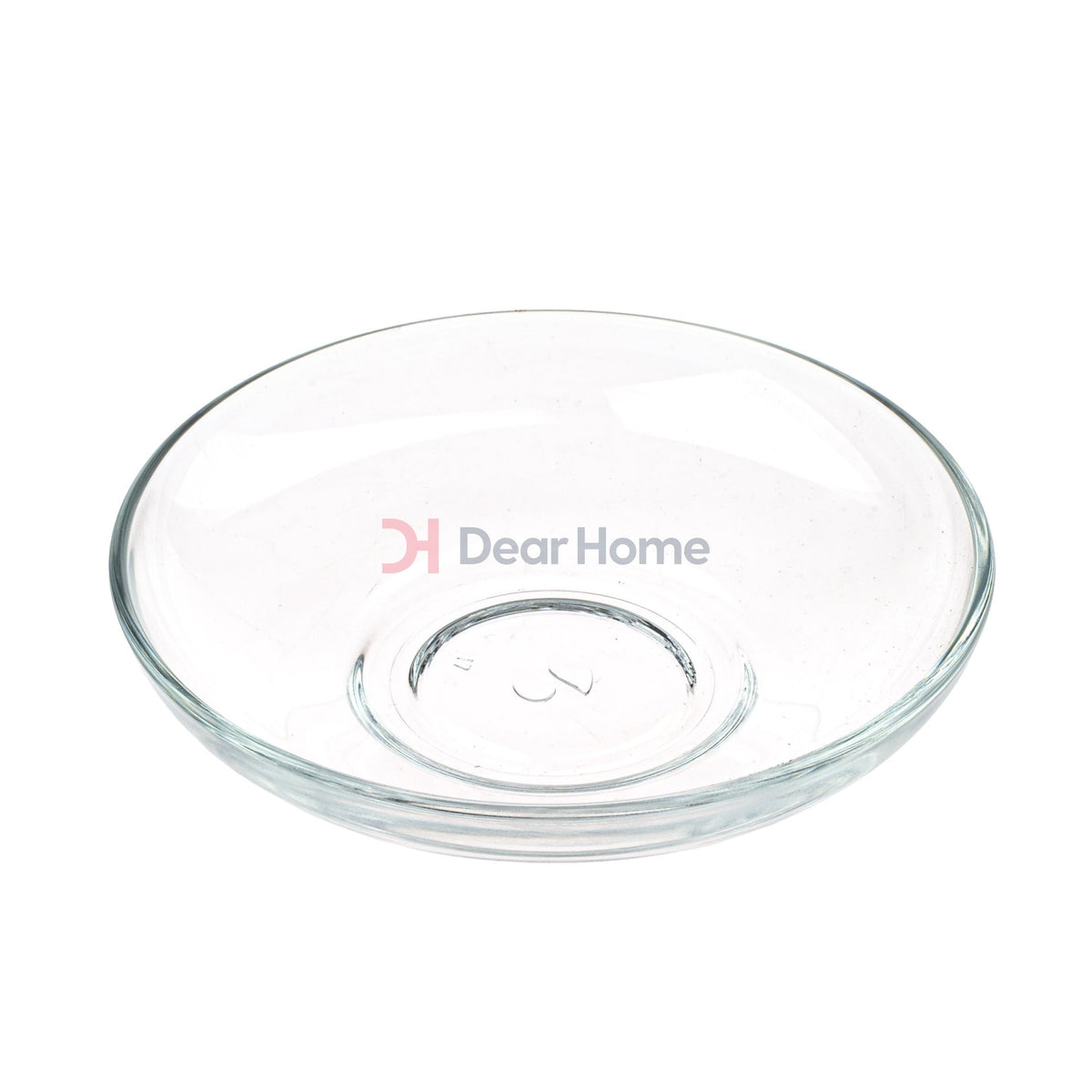 Pasabahce 10Cm Glass Saucer 12Pcs