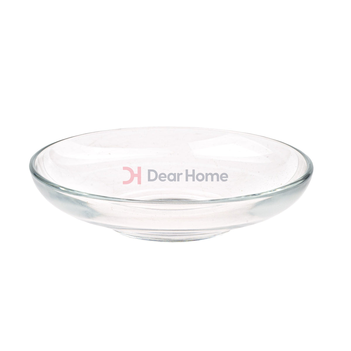 Pasabahce 10Cm Glass Saucer 12Pcs
