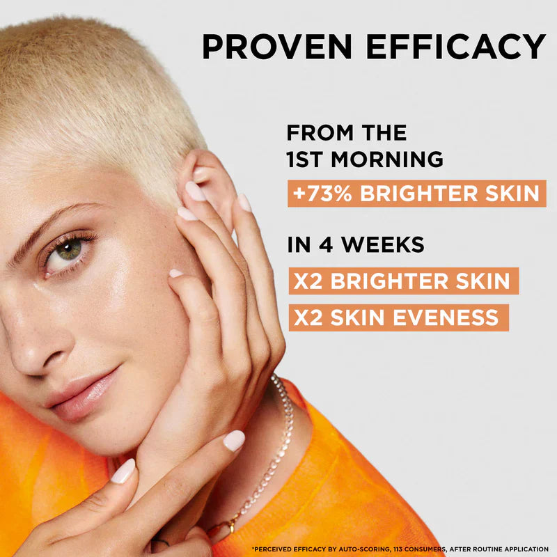 Garnier fast bright 10% pure vitamin C night serum 30ml