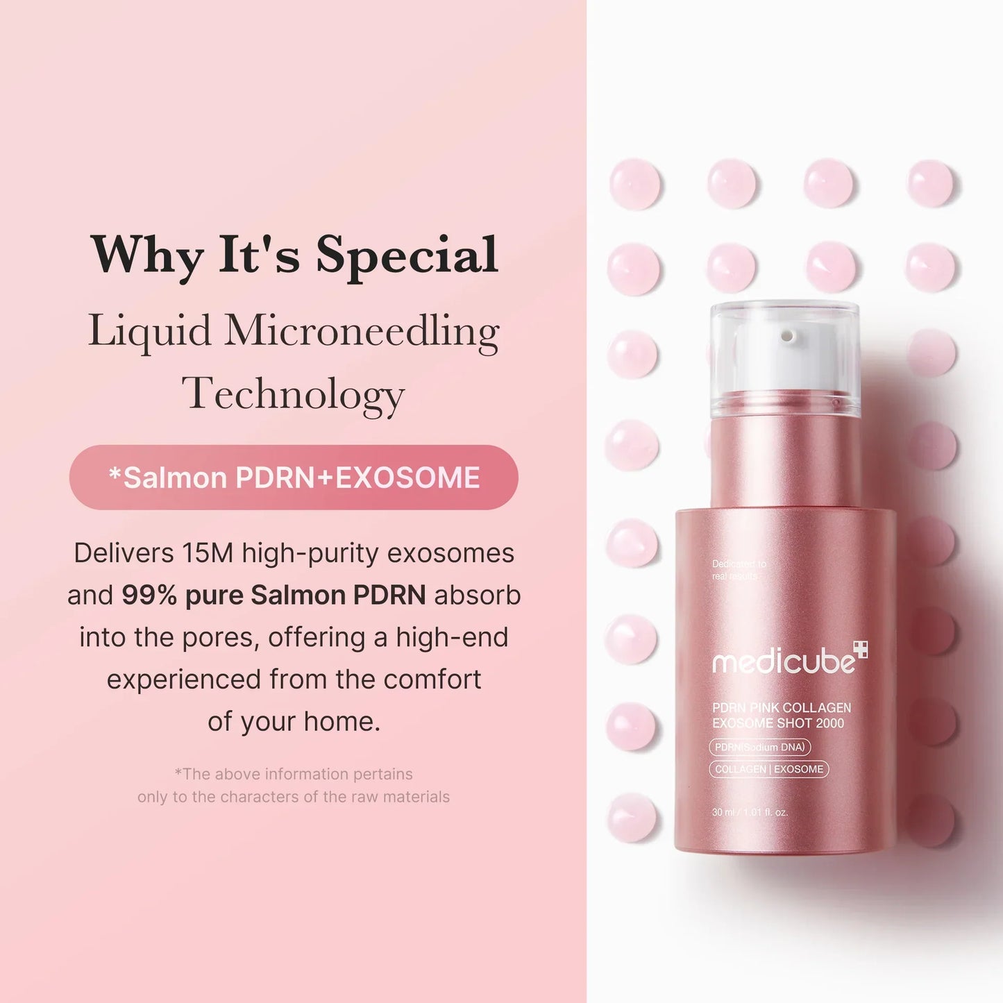 Medicube PDRN Pink Collagen Exosome Shot 7500 Serum 30ml