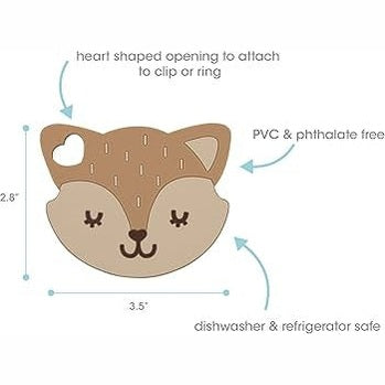 Fox Silicone Teether