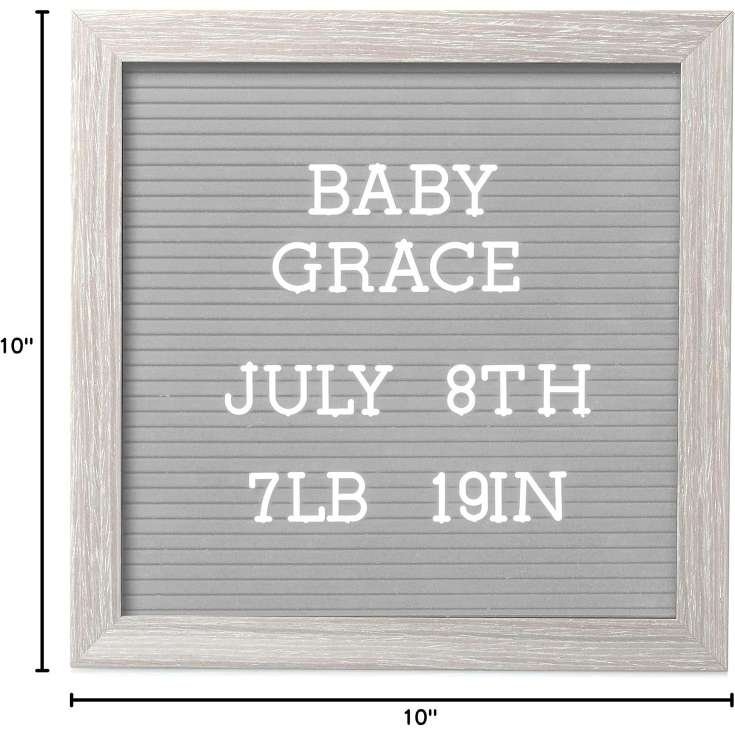 10" x 10" Letterboard