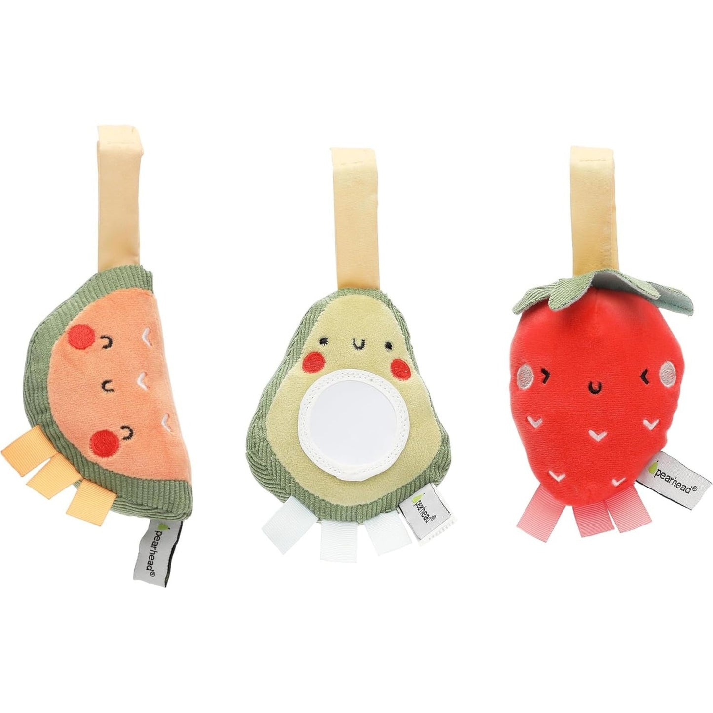 Stroller Toy Set of 3 - Fruit