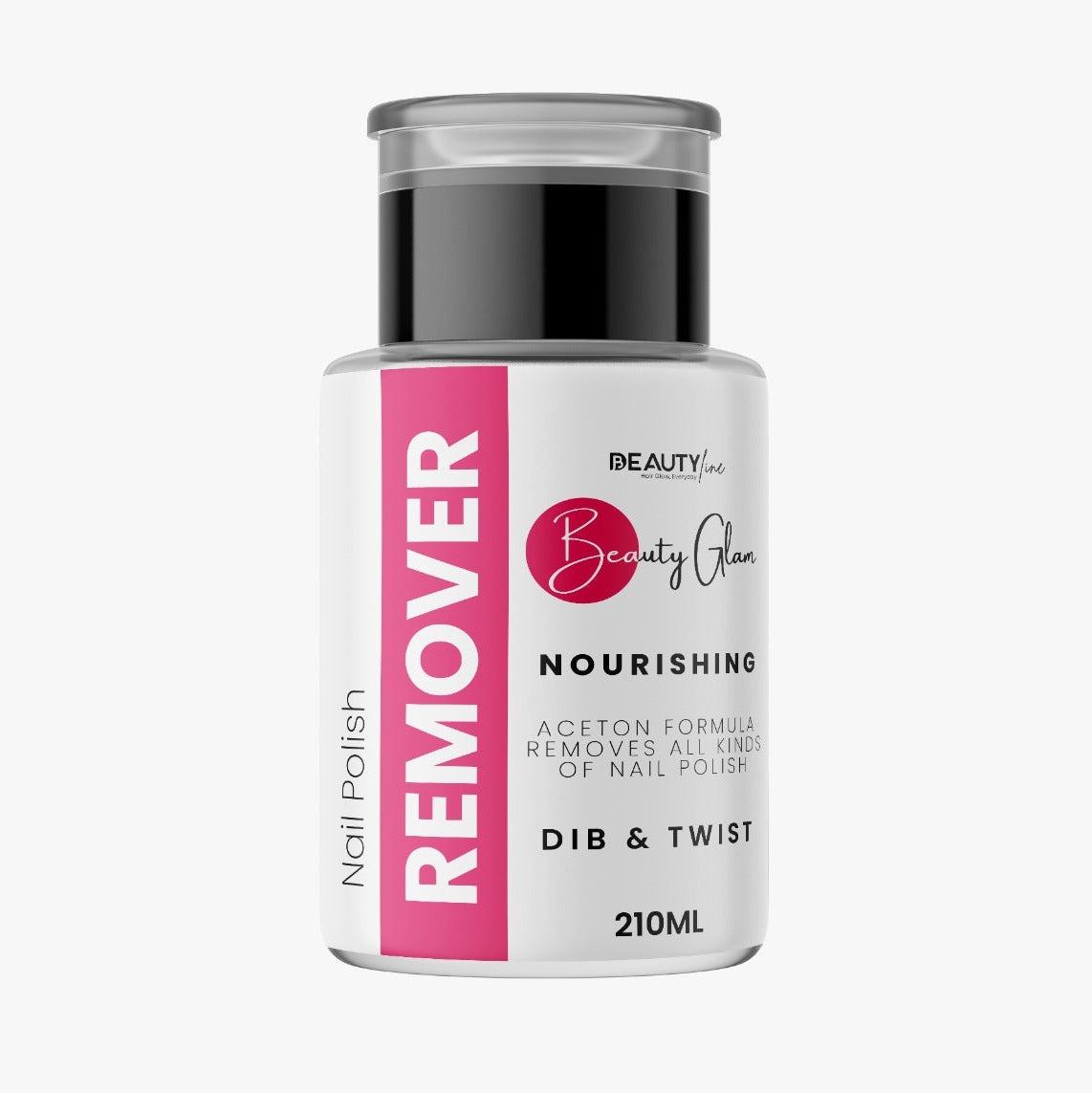 Beauty Glam Nail Polish Remover 220ml - Medaid