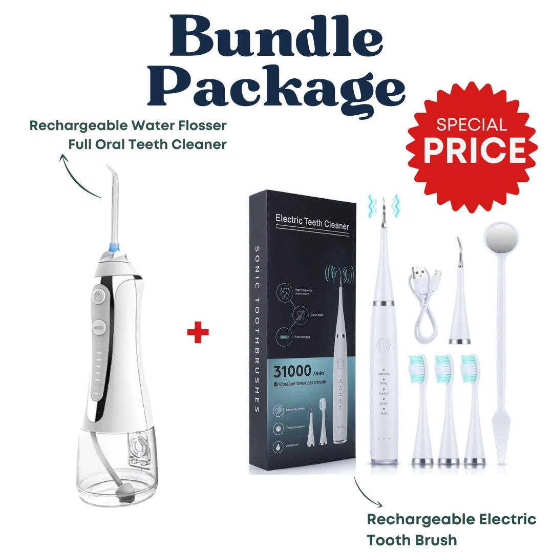 UrbnCare¬Æ Rechargeable Water Flosser + Toothbrush Bundle - Medaid International