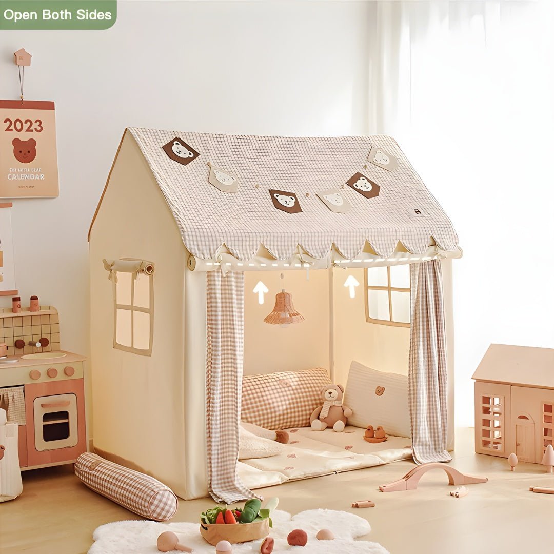 Beautiful Kids Play Tent with Dual Openings