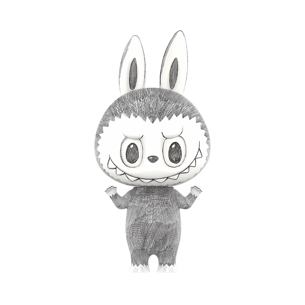 Mega Labubu Sketch 400% Figure By POP Mart - Medaid International