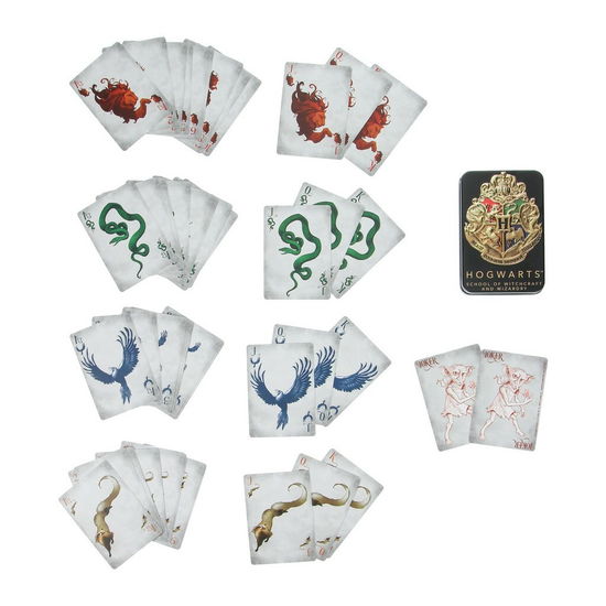 HARRY POTTER - HOGWARTS (PLAYING CARDS IN TIN) By Pyramid - Medaid International