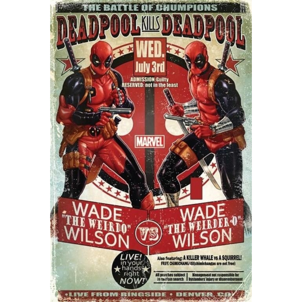DEADPOOL (WADE VS WADE) - MAXI POSTER By PYRAMID - Medaid International