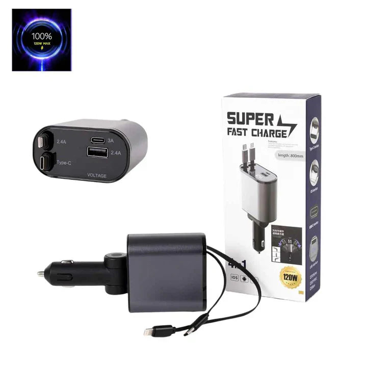 Retractable Car Charger