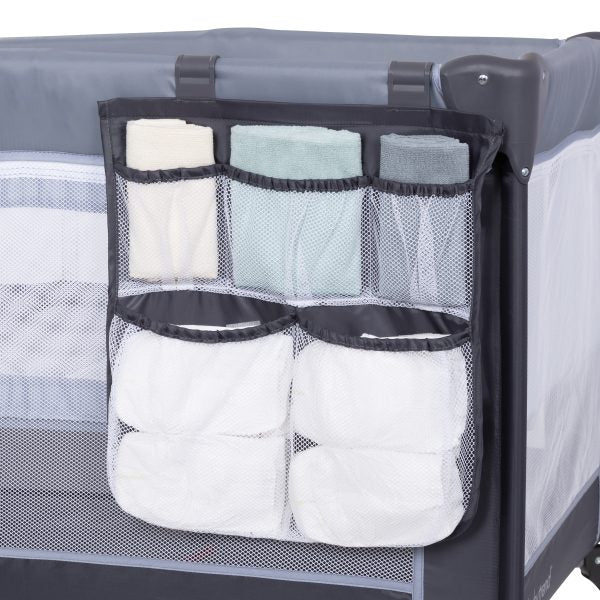 BabyTrend - Nursery Center Playard - Black Grey