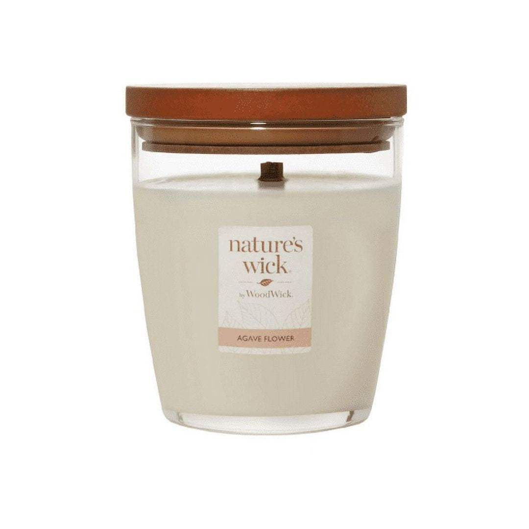 Nature's Wick Jar Candle Agave Flower, Medium1.0ea - Medaid International