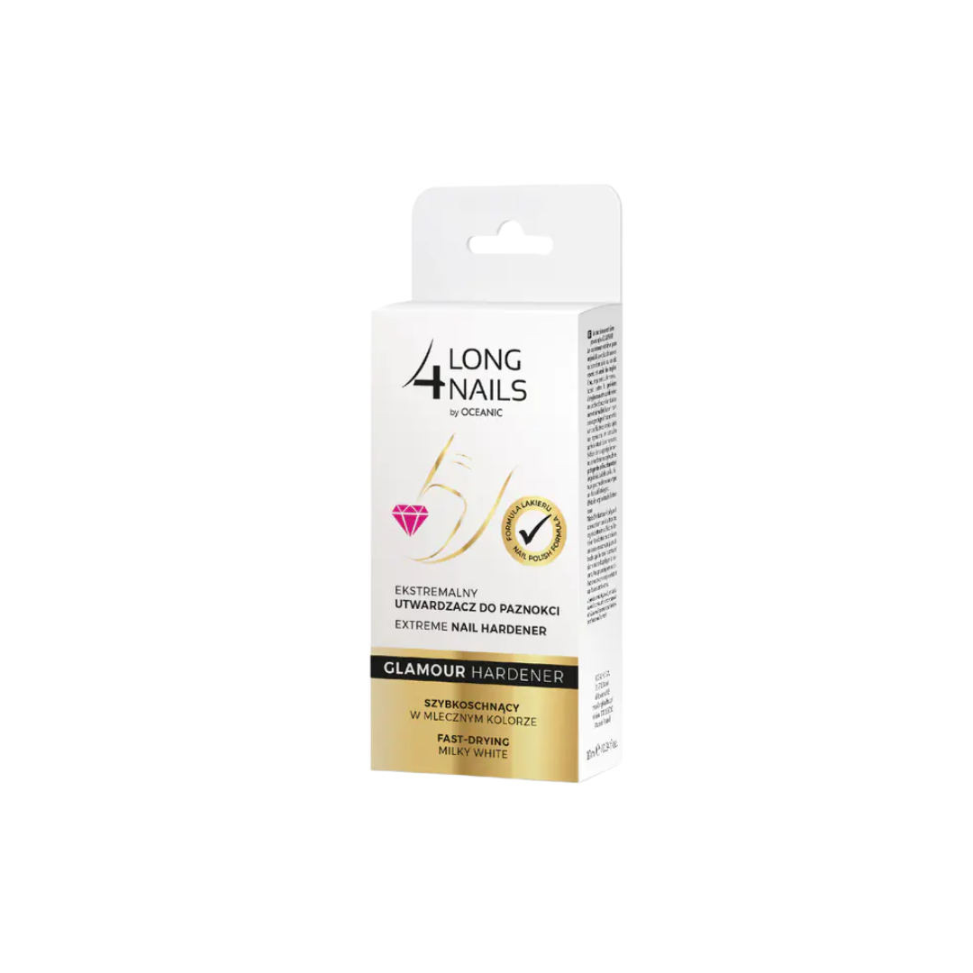 Long 4 Lashes Milky Nail Treatment Glamour Nails 10ml