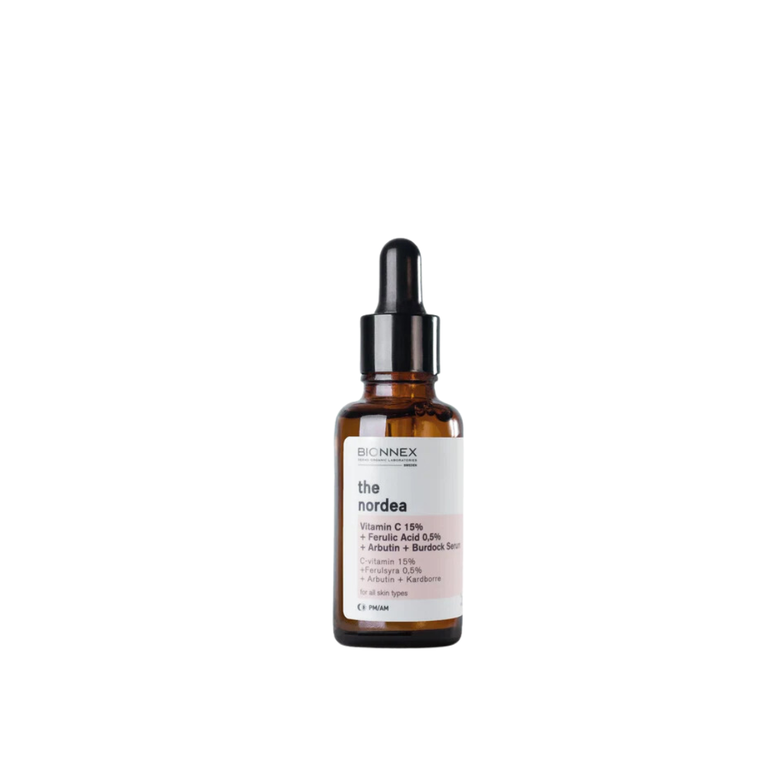 Bionnex Nordea C Vitamin 15% + Ferrulic Acid 0,5% + Burdock Serum 30ml - Medaid International
