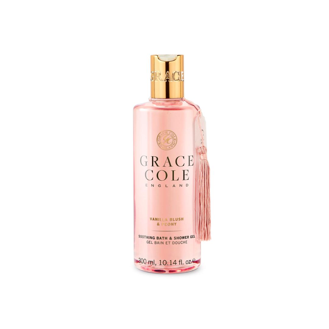 Grace Cole Warm Vanilla Blush & Sandalwood Bath & Shower Gel 300ml
