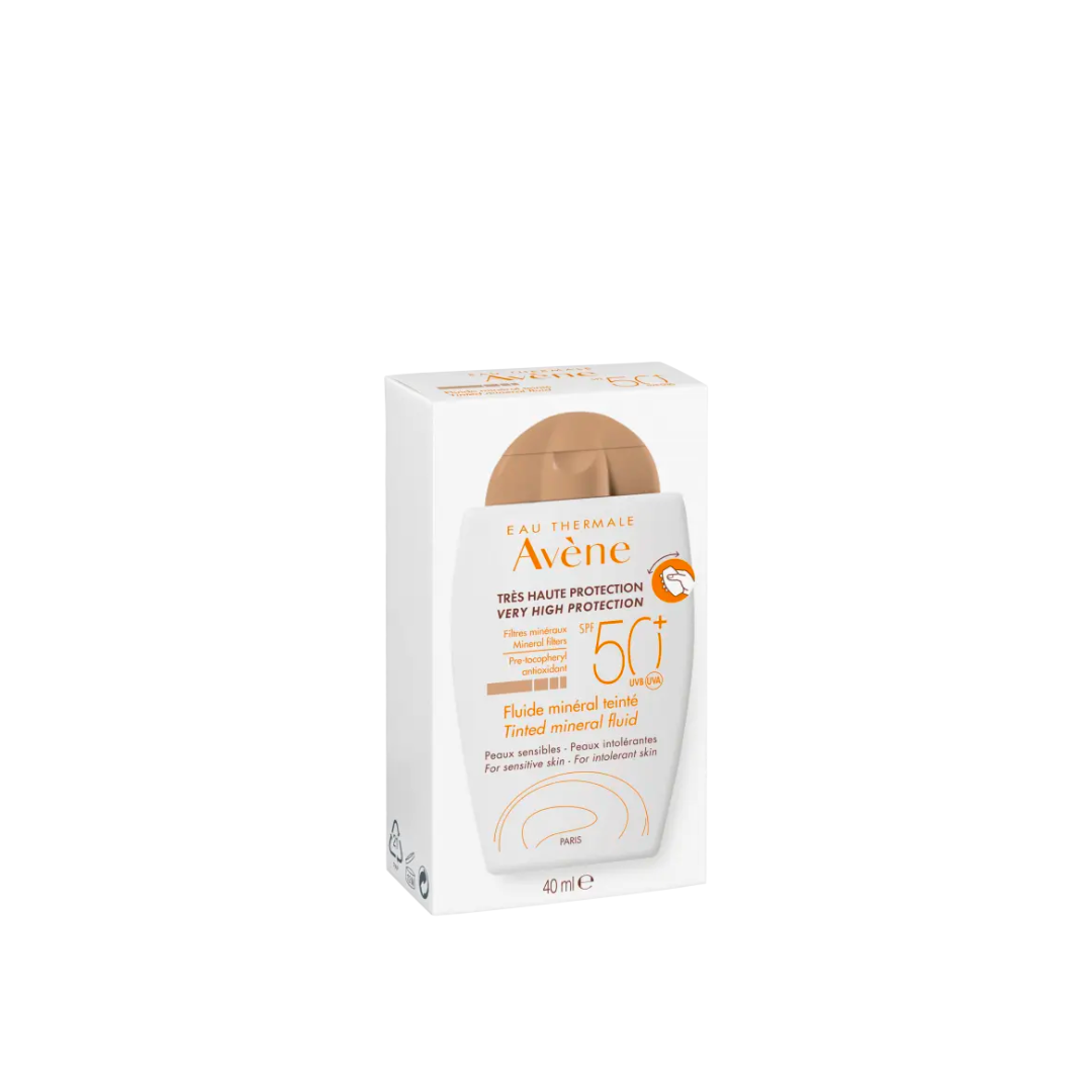 Avène Tinted Mineral Fluid Sun Protection Spf 50+ 40ml