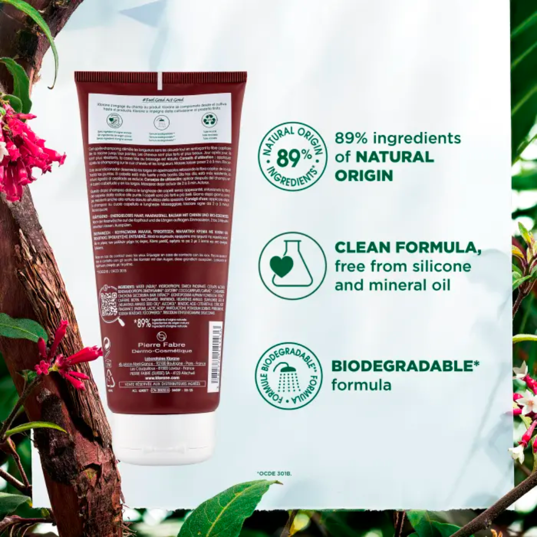 Klorane Conditioner With Quinine And B Vitamins For Hair Loss 200ml - Medaid International