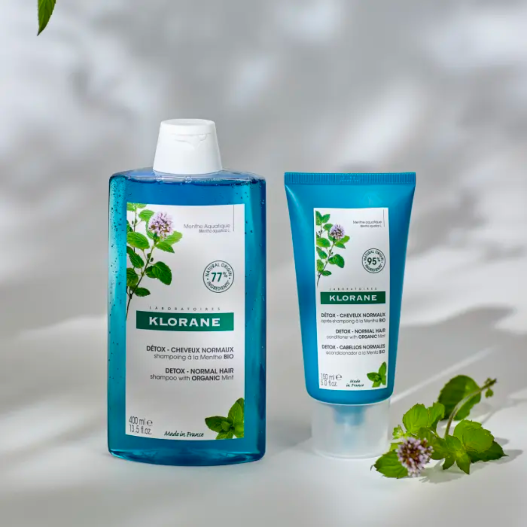 Klorane Shampoo With Organic Mint Detox For Dry Scalp 200ml - Medaid International
