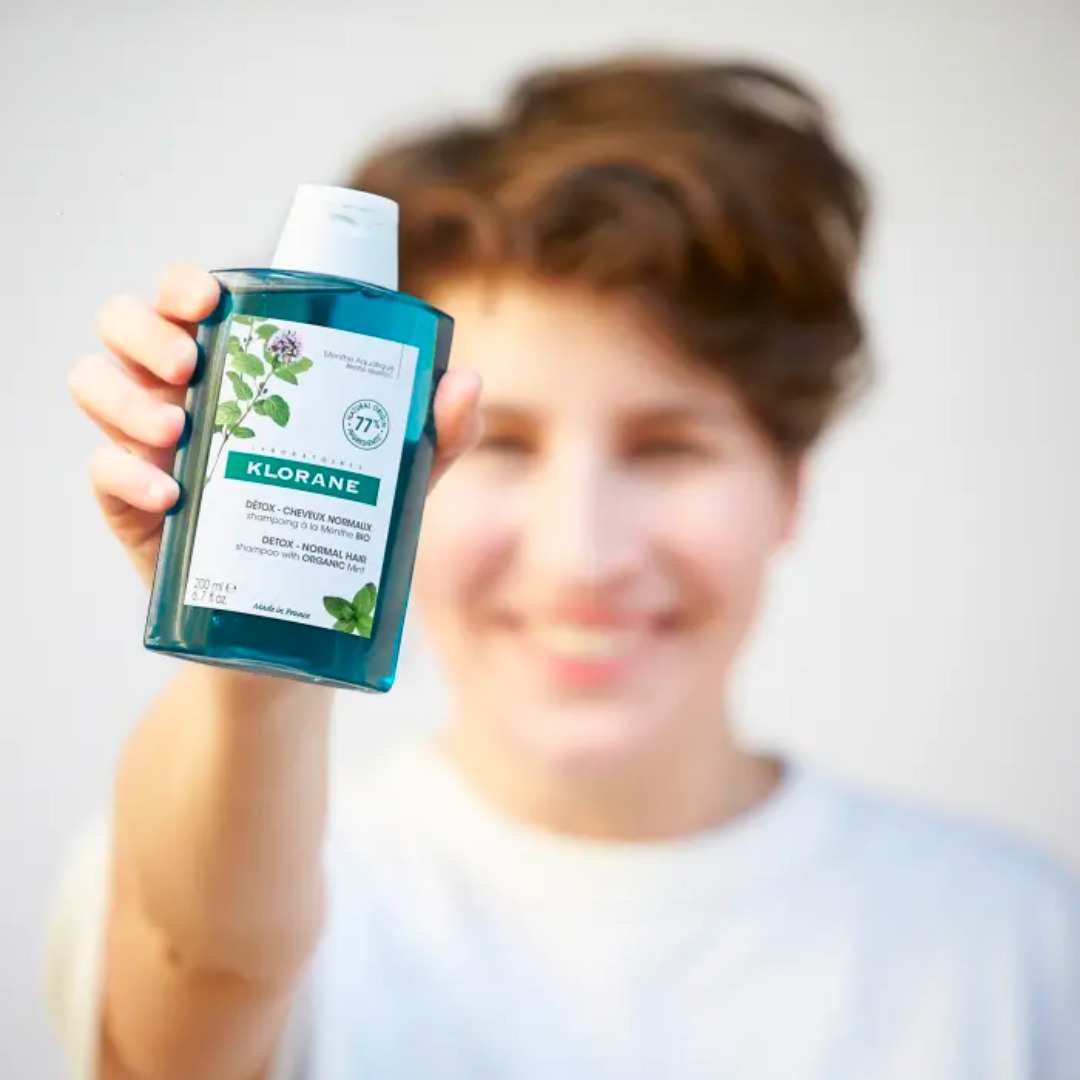 Klorane Shampoo With Organic Mint Detox For Dry Scalp 200ml - Medaid International