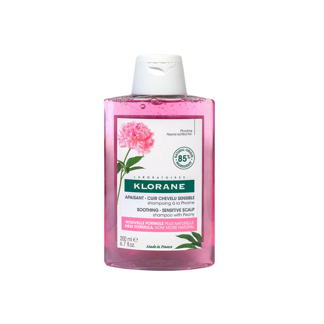 Klorane Shampoo With Peony For Sensitive And Irritated Scalp 200ml - Medaid International