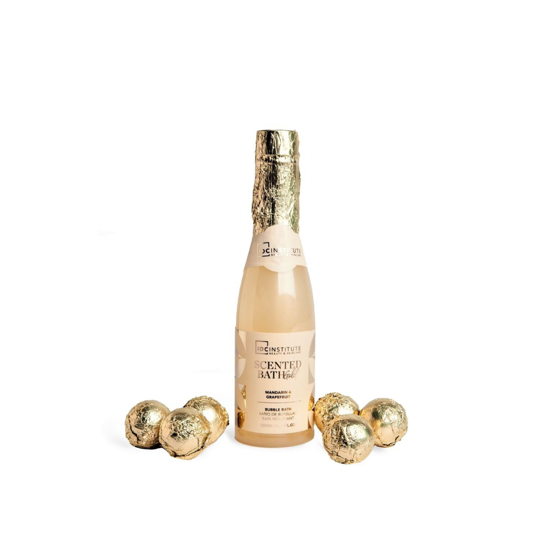 IDC Institute Champagne Bubble Bath & Bath Bombs Set 7pcs - Medaid International