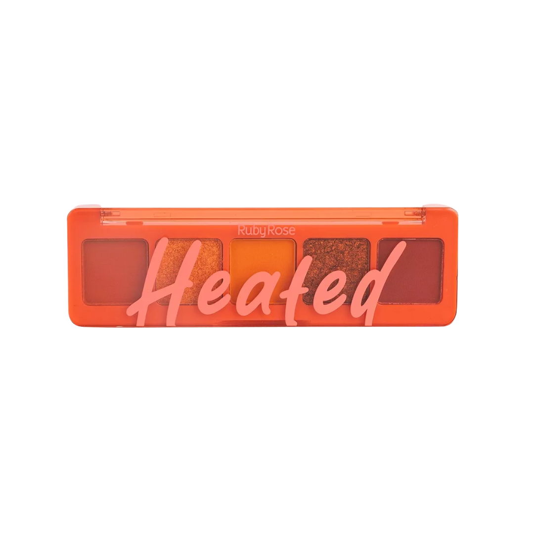 Ruby Rose Heated Eyeshadow Palette 5 Shades