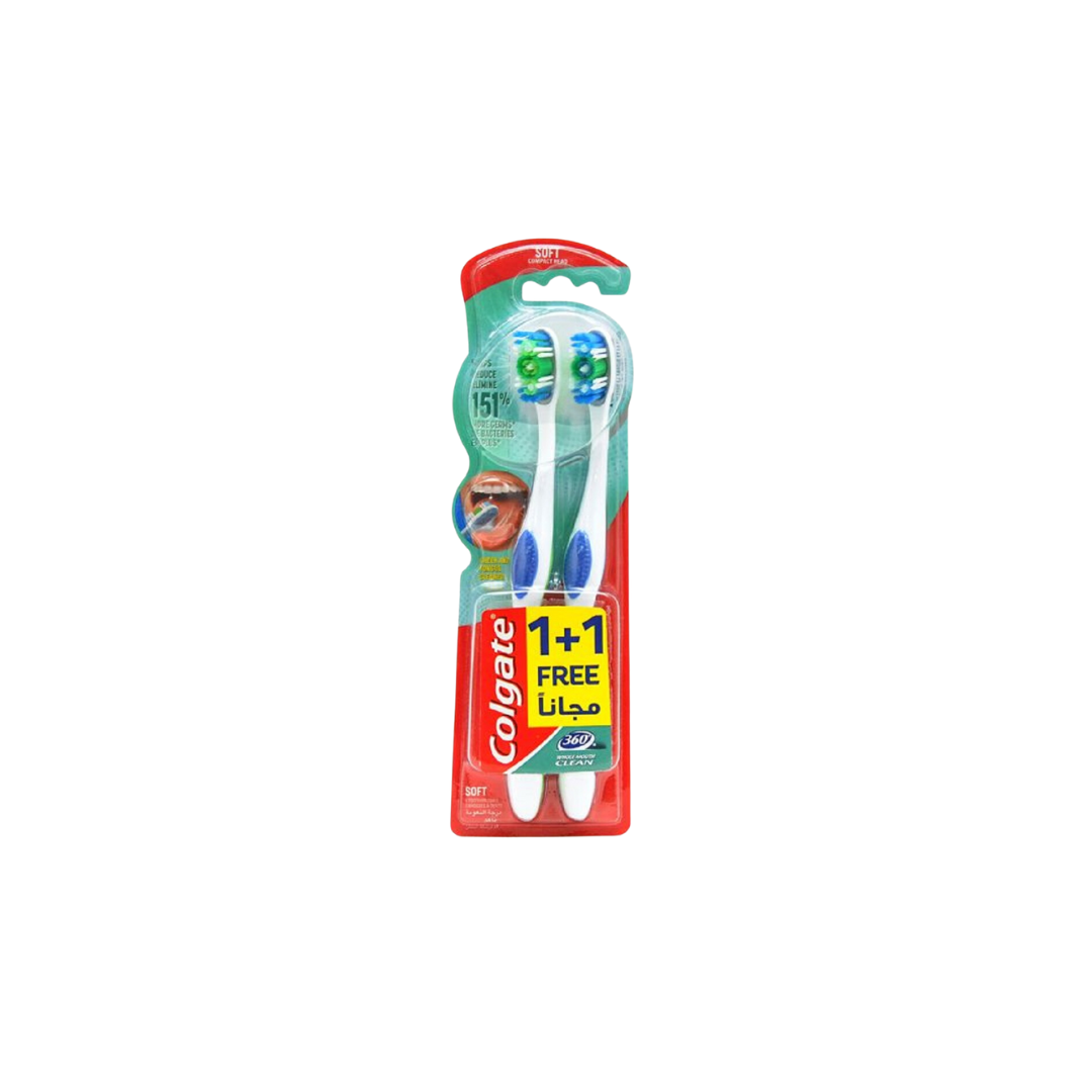 Colgate 360 Whole Mouth Clean Soft Buy 1 Get 1 Free