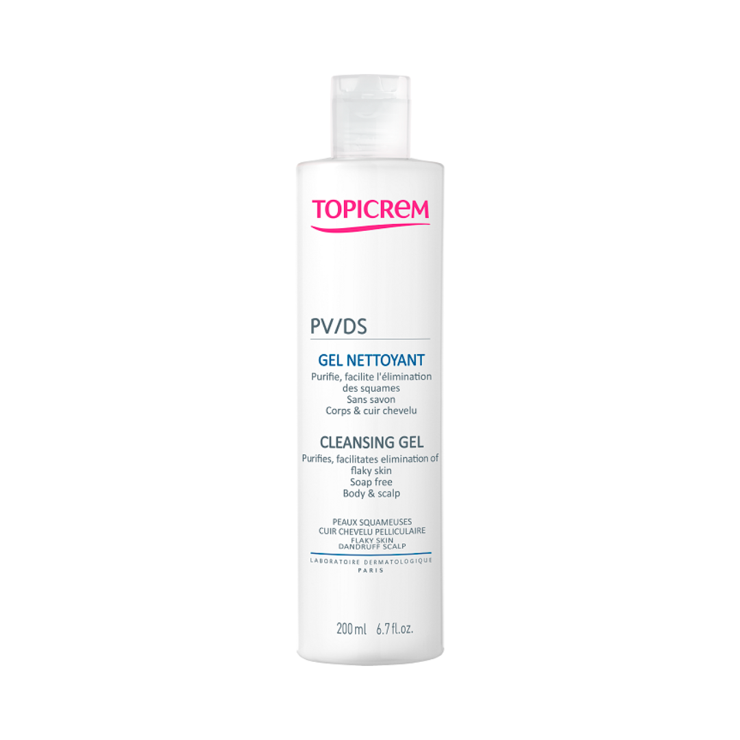 Topicrem PV/DS Cleansing Gel 200ml - Medaid