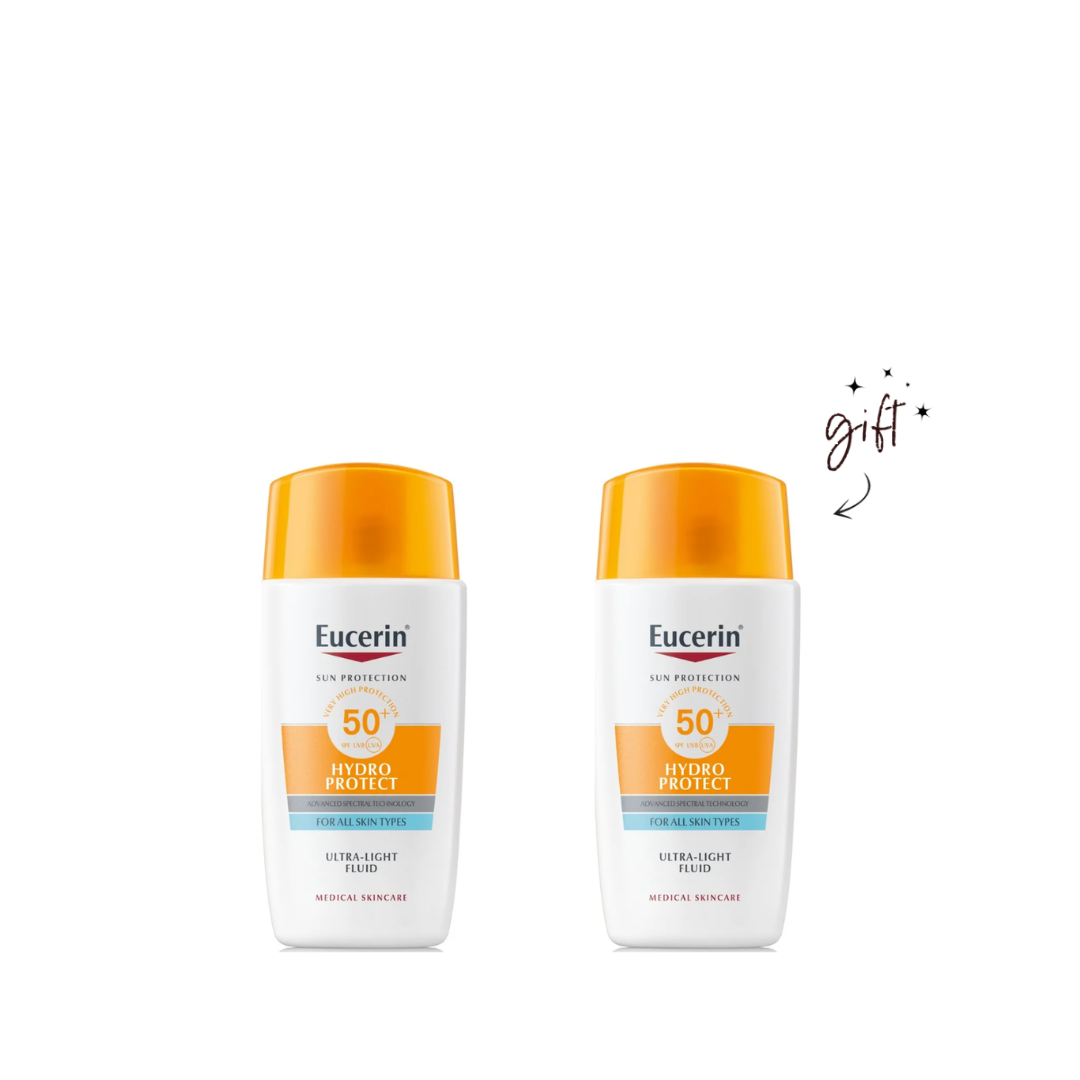 Eucerin Hydro Protect Ultra Light Fluid SPF 50+ Buy 1 Get 1 Bundle