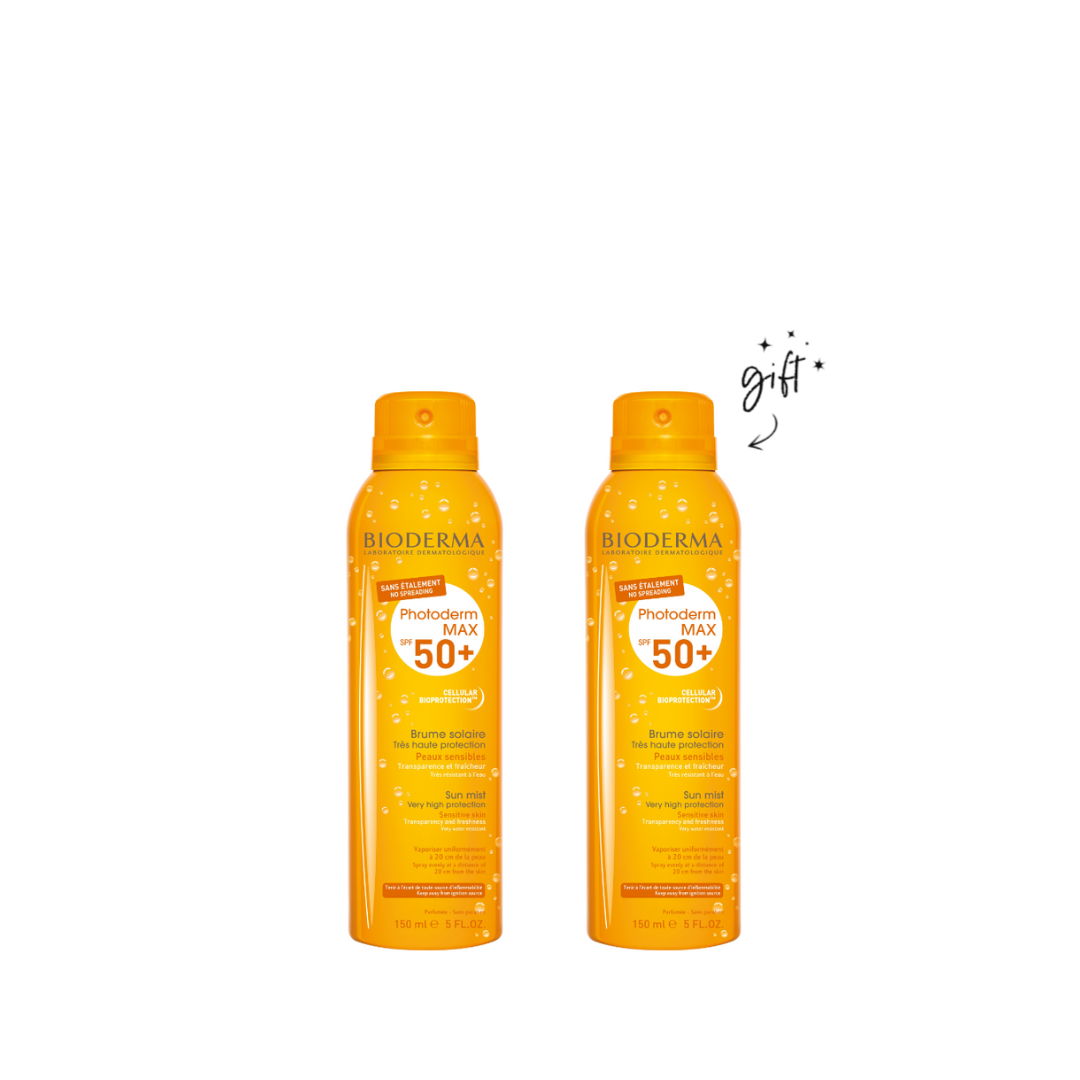 Bioderma Photoderm Max Sun Mist SPF50+ Buy 1 Get 1 Bundle