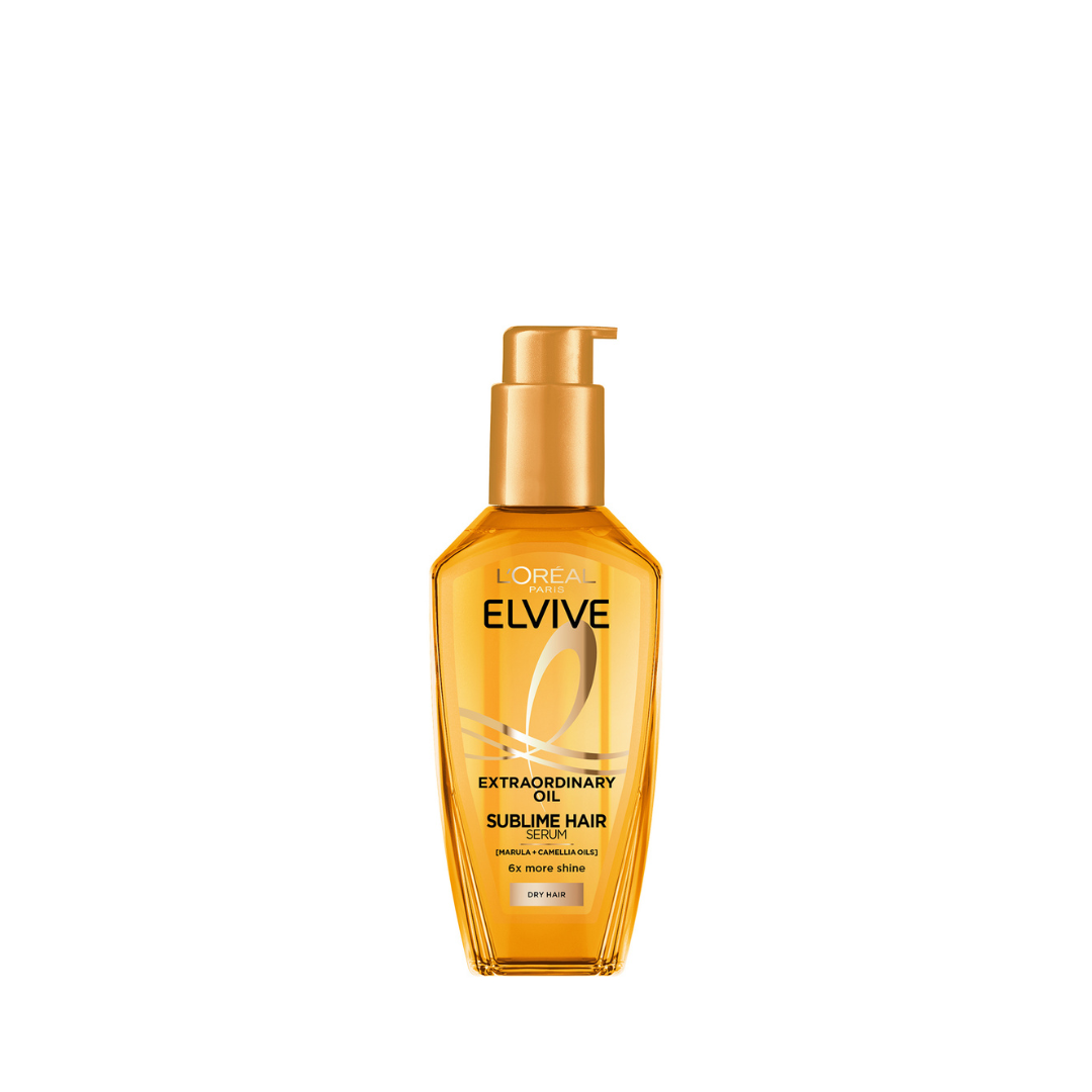 L’Oréal Paris Elvive Extraordinary Hair Oil Treatment, Non-Sticky Serum For Dry Hair 100ml