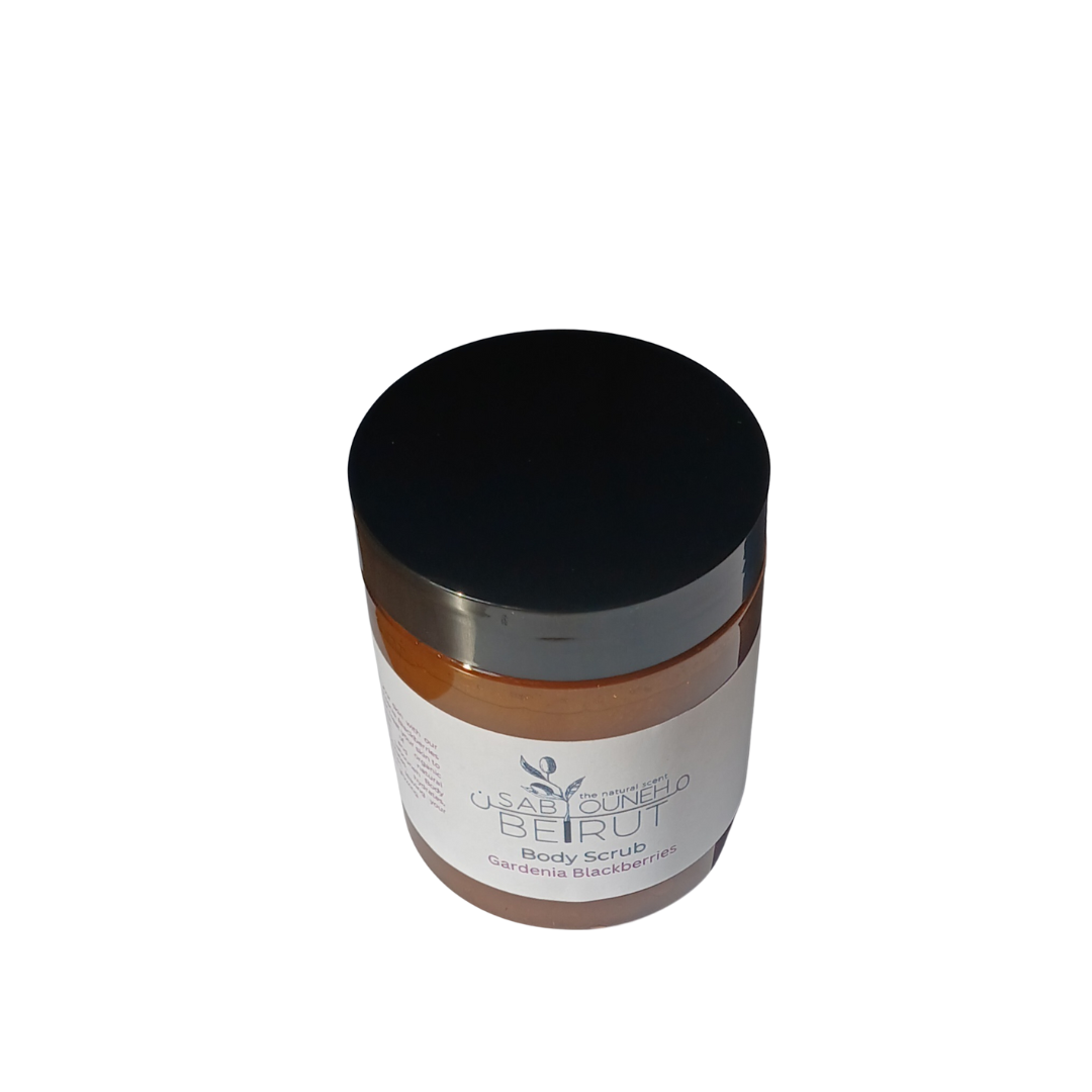 Sabouneh Mn Beirut Gardenia Blackberries Body Scrub 260g