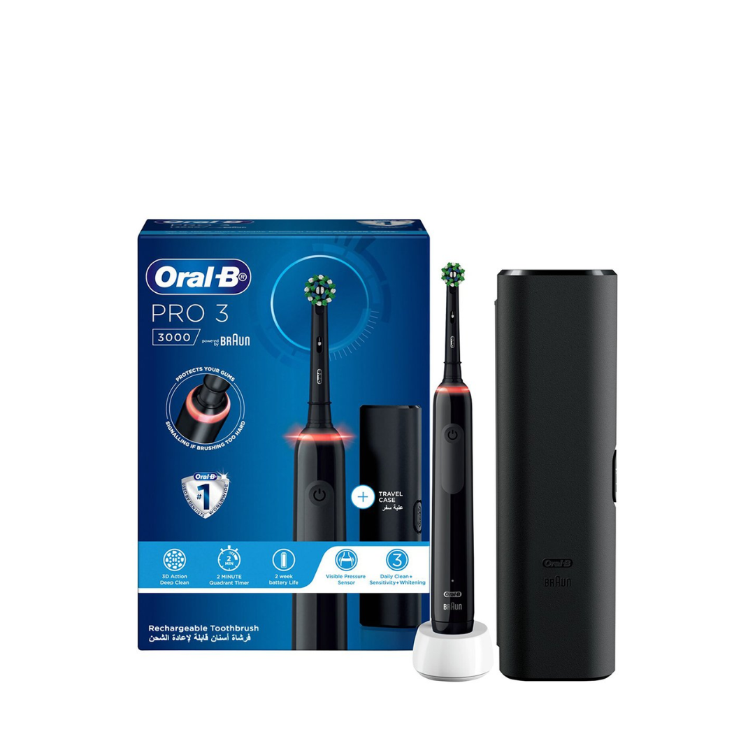 Oral-B Pro 3 3000 Rechargeable Toothbrush Kit 4 pcs - Medaid International