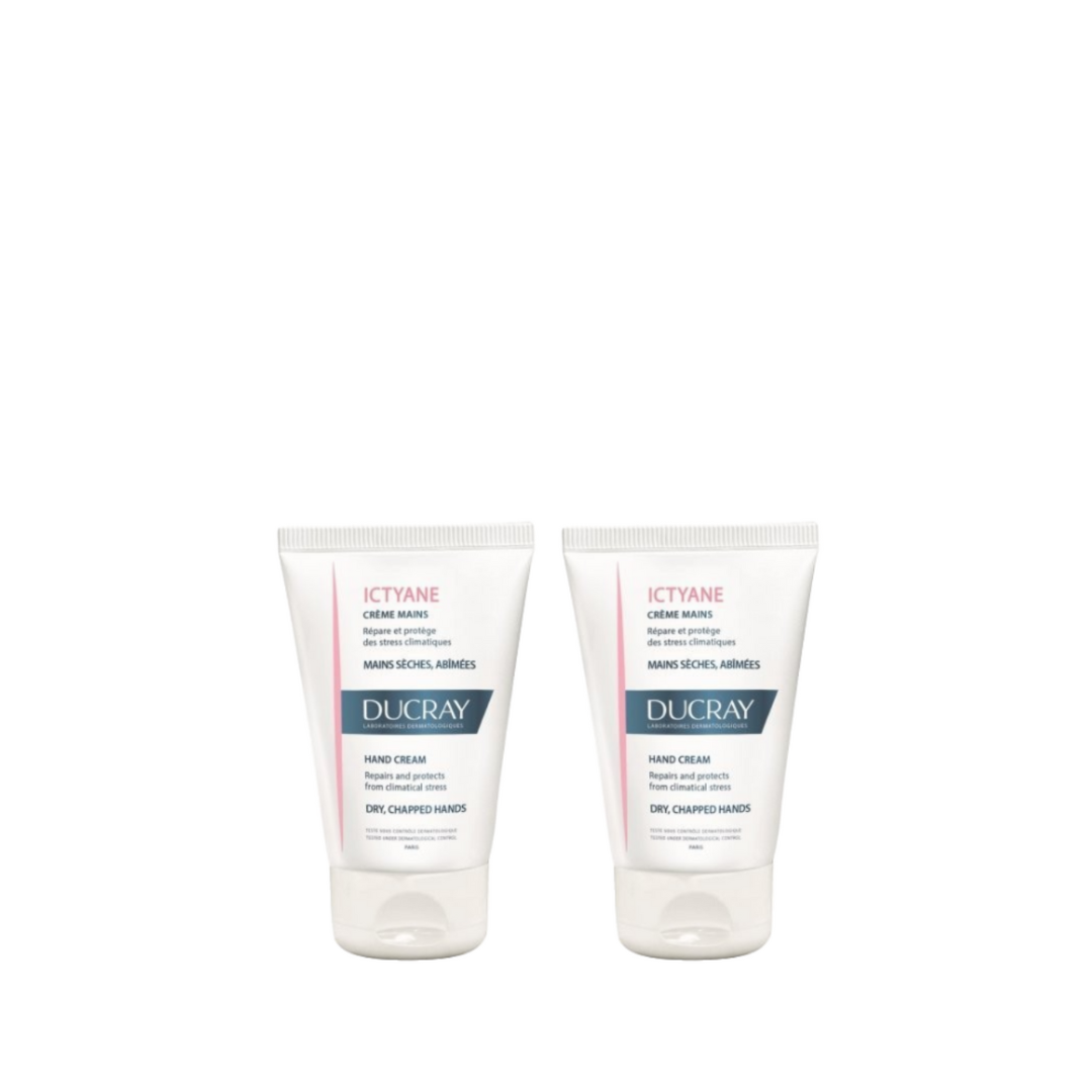 Ducray Ictyane Hand Cream 50ml (1+1) Bundle - Medaid International