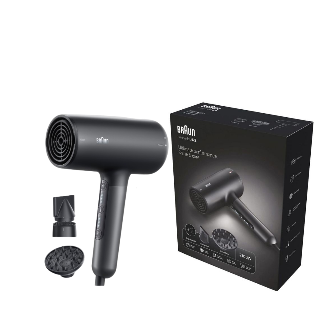 Braun Hair Dryer 2100W Black HD-425