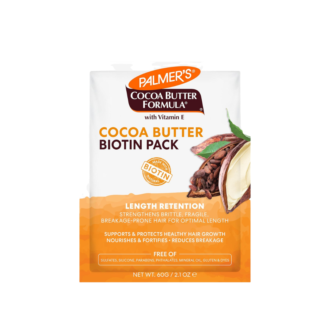 Palmer's Cocoa Butter Formula And Biotin Length Retention Biotin Pack Hair Mask